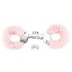 Розови белезници с пухчета – Fetish Pleasure Fluffy Hand Cuffs Pink