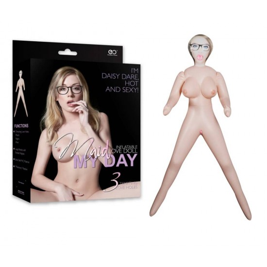 Надуваема секс кукла MAID MY DAY - DAISY DARE Надуваема секс кукла MAID MY DAY - DAISY DARE