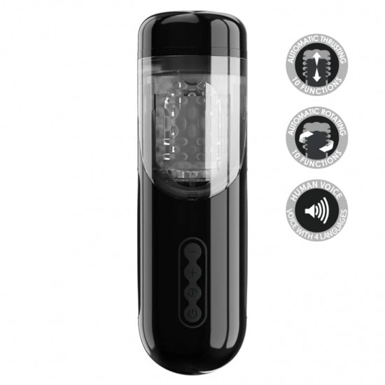 Pretty Love Lorelei – Интелигентен мастурбатор 29см с ротация, тласкащо движение и гласово управление