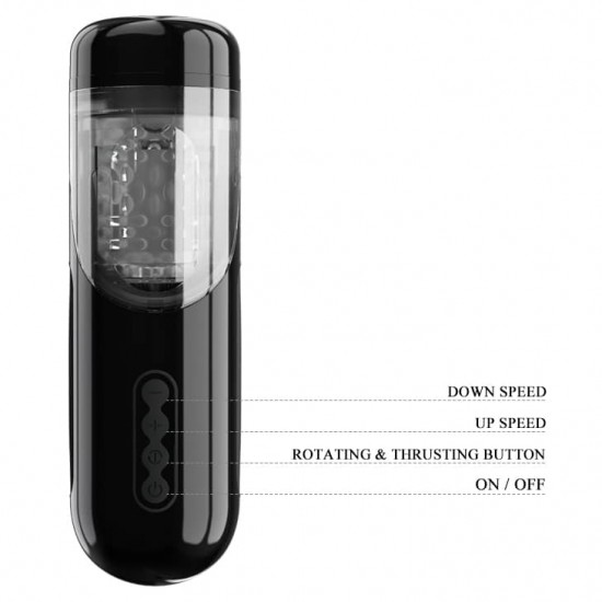 Pretty Love Lorelei – Интелигентен мастурбатор 29см с ротация, тласкащо движение и гласово управление