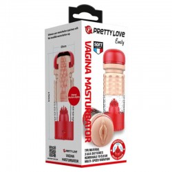 Изкуствена Вагина за Секс Мастурбиране Emily Masturbator Red
