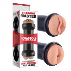 Секс играчка Вагина и Анус Training Master Double Side Stroker Pussy and Anus Lovetoy