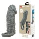 Penis Sleeve Black II – Удебеляващ пенис ръкав с каишка за издръжливост Penis Sleeve Black II – Удебеляващ пенис ръкав с каишка за издръжливост