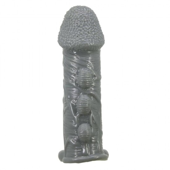 Realistic Penis Sleeve Black I – Класиката в черно за екстра плътност и контрол Realistic Penis Sleeve Black I – Класиката в черно за екстра плътност и контрол