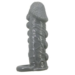 Realistic Penis Sleeve Black I – Класиката в черно за екстра плътност и контрол Realistic Penis Sleeve Black I – Класиката в черно за екстра плътност и контрол