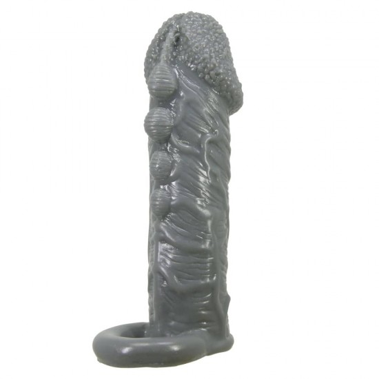 Realistic Penis Sleeve Black I – Класиката в черно за екстра плътност и контрол Realistic Penis Sleeve Black I – Класиката в черно за екстра плътност и контрол