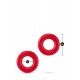 Пенис пръстени за задържане STAY HARD DONUT RINGS RED Пенис пръстени за задържане STAY HARD DONUT RINGS RED