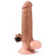 Pleasure X-Tender Vibrating Penis Sleeve #1 Brown – удължаващ пенис ръкав с вибрация