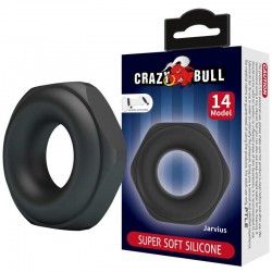 Силиконов пенис пръстен супер еластичен - Crazy Bull Jarvius