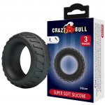 Силиконов ерекционен пенис пръстен за контрол - Crazy Bull Dilson Super Soft Silicone Ring