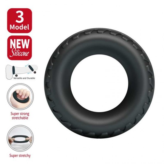Силиконов ерекционен пенис пръстен за контрол - Crazy Bull Dilson Super Soft Silicone Ring Силиконов ерекционен пенис пръстен за контрол - Crazy Bull Dilson Super Soft Silicone Ring