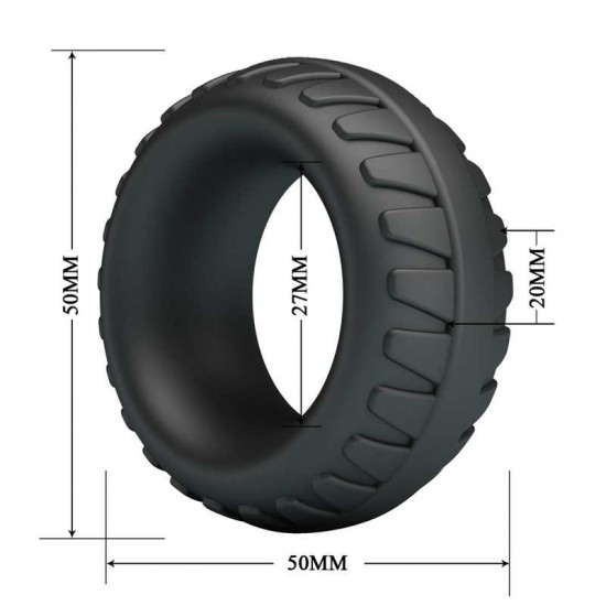 Силиконов ерекционен пенис пръстен за контрол - Crazy Bull Dilson Super Soft Silicone Ring Силиконов ерекционен пенис пръстен за контрол - Crazy Bull Dilson Super Soft Silicone Ring