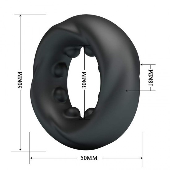Ерекционен пенис пръстен с вътрешен релеф от мек силикон - Crazy Bull Daquez Super Soft Silicone Ring Ерекционен пенис пръстен с вътрешен релеф от мек силикон - Crazy Bull Daquez Super Soft Silicone Ring