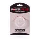 Прозрачен пенис ринг с релеф - Lovetoy Power Plus Cock Ring 5
