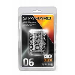 Пенис ръкав Stay Hard Cock Sleeve 06 Clear Пенис ръкав Stay Hard Cock Sleeve 06 Clear