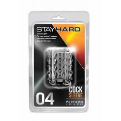 Пенис муфа Stay Hard Cock Sleeve 04 Clear Пенис муфа Stay Hard Cock Sleeve 04 Clear