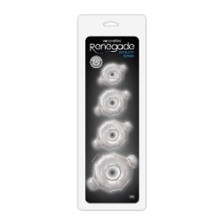 Пенис пръстени 4 броя с диаметър 1,3см, 1,5см, 1,7см, 1,9см Cock Rings Clear Пенис пръстени 4 броя с диаметър 1,3см, 1,5см, 1,7см, 1,9см Cock Rings Clear