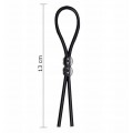 Пенис пристегач BLACK SILICONE RING