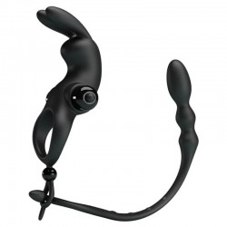 Секс играчка за двойки - Простатен масажор с пенис ринг и клиторен стимулатор Pretty Love Vibration Penis Sleeve V Секс играчка за двойки - Простатен масажор с пенис ринг и клиторен стимулатор Pretty Love Vibration Penis Sleeve V