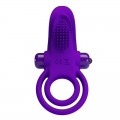 Вибриращ пенис пръстен за клиторна стимулация Vibrant Penis Ring Cat tongue