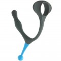 2 секс играчки в 1 - Пенис пръстен и простатен масажор Cock Ring & Prostate Massager OptiMALE Duo