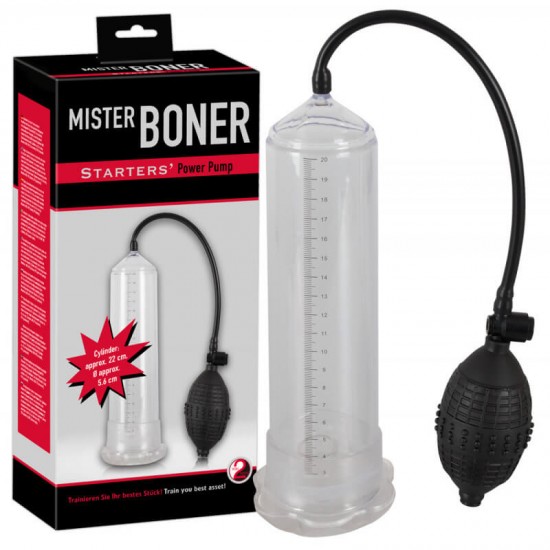 Помпа за пенис Mister Boner Power Pump 