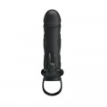Пенис накрайник с вибрация Penis Sleeve With Ball Strap