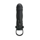 Пенис накрайник с вибрация Penis Sleeve With Ball Strap