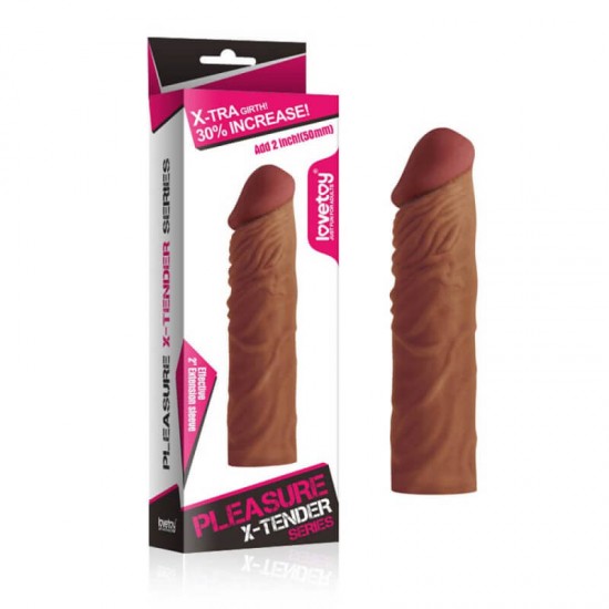 Удължител за пенис Extend Size Brown Lovetoy