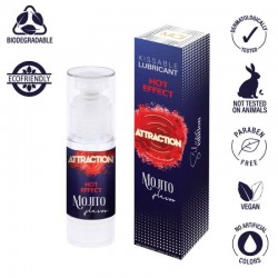 Лубрикант загряващ ароматизиран Kissable LUBRICANT ATTRACTION HEAT MOJITO 50 ML Лубрикант загряващ ароматизиран Kissable LUBRICANT ATTRACTION HEAT MOJITO 50 ML