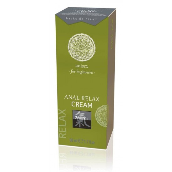 Anal Relax Cream Beginners 50 ml – Крем за анална релаксация и отпускащ комфорт за начинаещи, унисекс