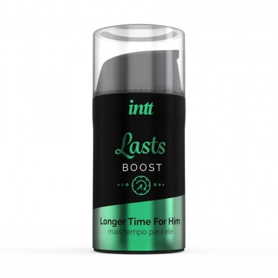 LASTS BOOST Delay Gel Airless Bottle 15 ml – гел за удължаване на издръжливостта при мъже