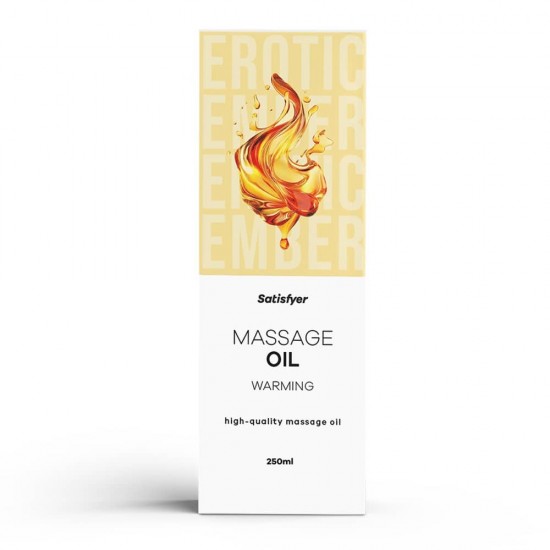 Загряващо масажно масло без аромат 250 мл - Satisfyer Warming Massage Oil Загряващо масажно масло без аромат 250 мл - Satisfyer Warming Massage Oil