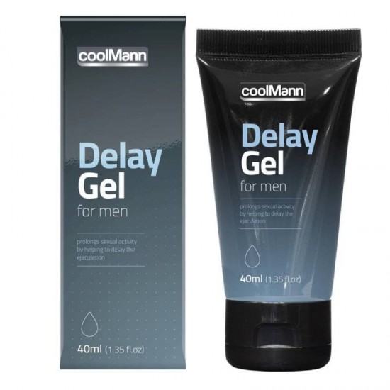 Гел за забавяне на преждевременната еякулация, охлаждащ – CoolMann Delay Gel 40ml