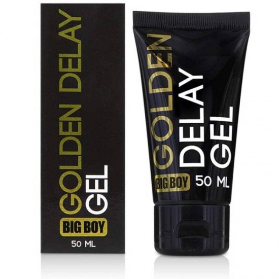 Гел за задържане на еякулацията при мъже, бързоабсорбиращ – Big Boy Golden Delay Gel 50 ml Гел за задържане на еякулацията при мъже, бързоабсорбиращ – Big Boy Golden Delay Gel 50 ml