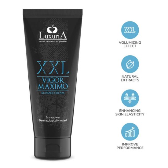Крем за възбуждане на мъже с конски кестен и кипарис 75 мл – Vigor Maximo XXL