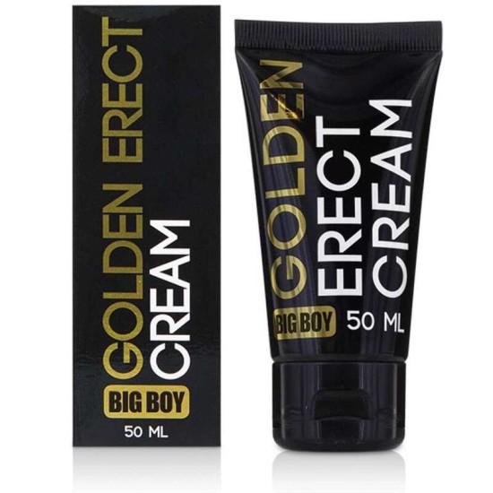 Крем за ерекция с гинко билоба, 50 мл – Big Boy Golden Erect Cream Крем за ерекция с гинко билоба, 50 мл – Big Boy Golden Erect Cream