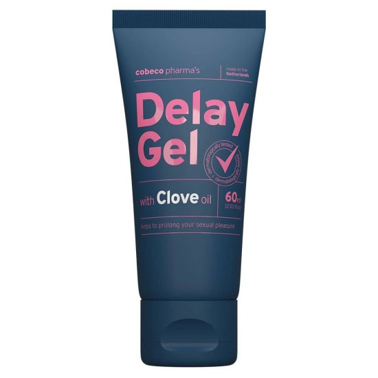 Задържащ гел за мъже, охлаждащ с карамфилово масло 60 мл – Cobeco Clove Delay Gel Задържащ гел за мъже, охлаждащ с карамфилово масло 60 мл – Cobeco Clove Delay Gel