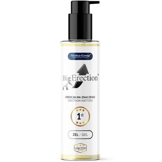 Гел за ерекция интимен за мъже затоплящ с женшен и коприва – Medica-Group Big Erection Gel 150 мл