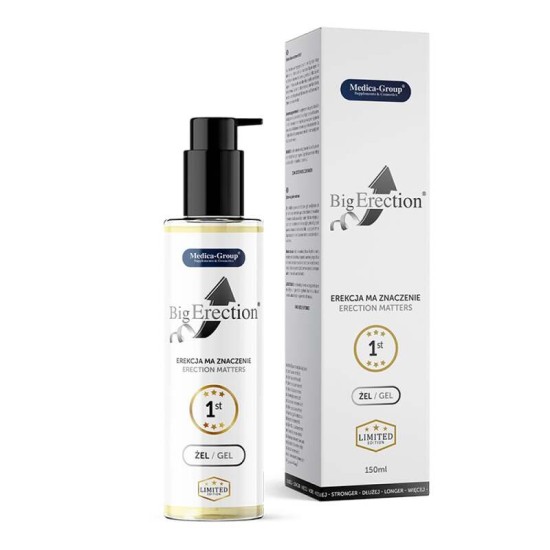 Гел за ерекция интимен за мъже затоплящ с женшен и коприва – Medica-Group Big Erection Gel 150 мл