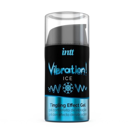 Охлаждащ стимулиращ интимен гел с пулсиращ ефект и мента 15 мл – INTT Vibration! Ice Охлаждащ стимулиращ интимен гел с пулсиращ ефект и мента 15 мл – INTT Vibration! Ice