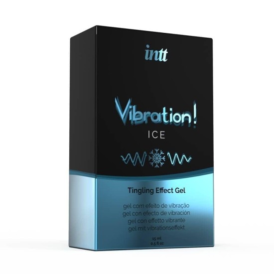 Охлаждащ стимулиращ интимен гел с пулсиращ ефект и мента 15 мл – INTT Vibration! Ice Охлаждащ стимулиращ интимен гел с пулсиращ ефект и мента 15 мл – INTT Vibration! Ice