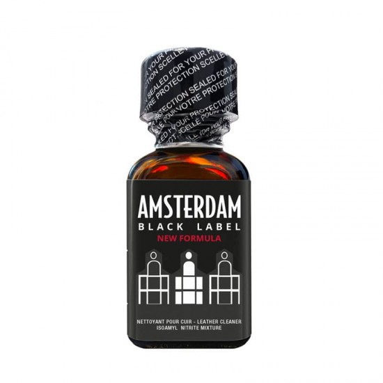 Poppers Amsterdam Black Label 25ml - Попърс Амстердам Блек Лейбъл