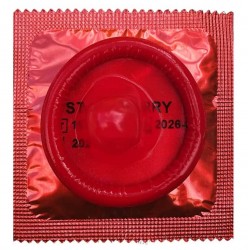 Презерватив AMOR Strawberry Презерватив AMOR Strawberry