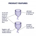 Менструални чашки силиконови Feel Secure Menstrual Cup