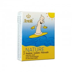 Презервативи AMOR Nature 3 броя