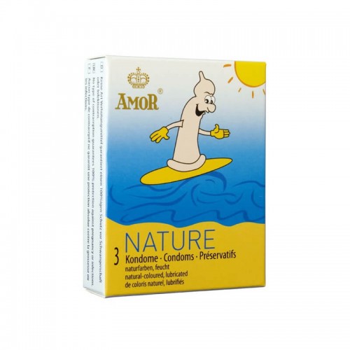 Презервативи AMOR Nature 3 броя