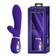 Вибратор заек 20 см за G-точка и клитор, лилав, силиконов - Pretty Love Thomas Purple II