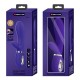 Вибратор заек 20 см за G-точка и клитор, лилав, силиконов - Pretty Love Thomas Purple II