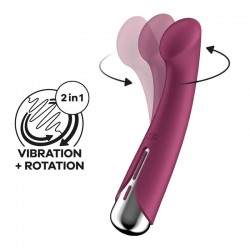 Вибратор с Въртящи движения Spinning G-Spot 1 red Вибратор с Въртящи движения Spinning G-Spot 1 red